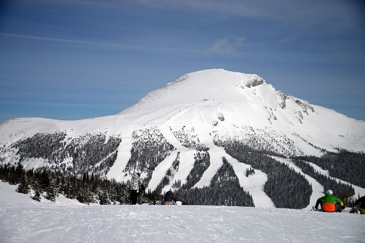 14A Goats Eye Mountain Ski Runs At Banff Sunshine Ski Area